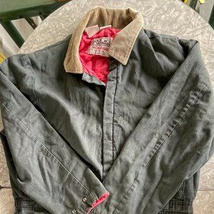 Vintage Walls Blizzard Pruf Coveralls Adult XL Tall Gray Quilt Lined 33" Inseam